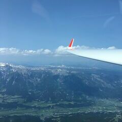 Verortung via Georeferenzierung der Kamera: Aufgenommen in der Nähe von Gemeinde Haus, Österreich in 3400 Meter
